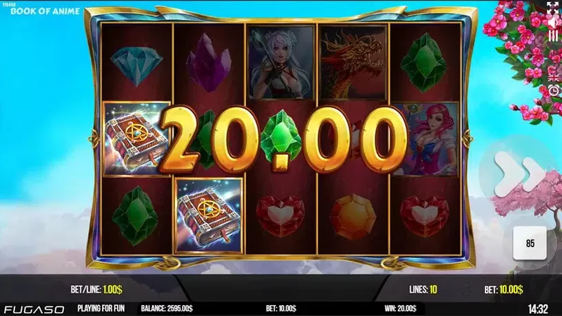 Book of Anime slot screenshot 5