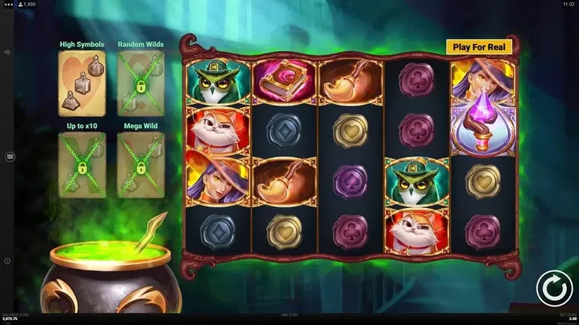 Witch Feature slot screenshot 1