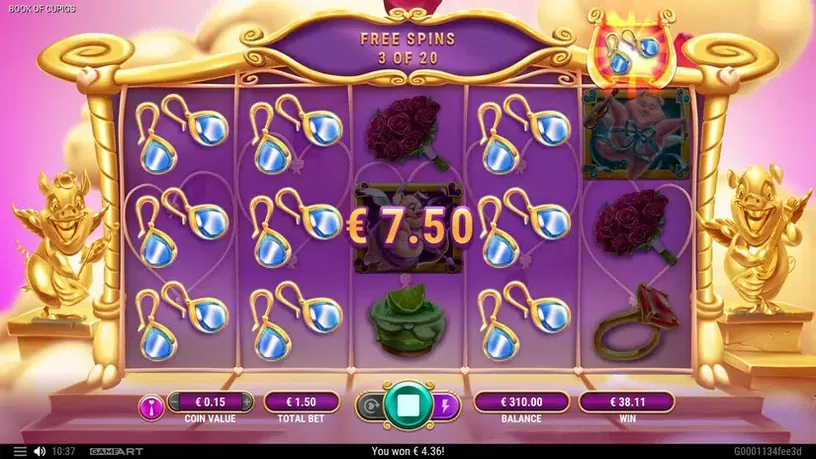 Book of Cupigs slot screenshot 7