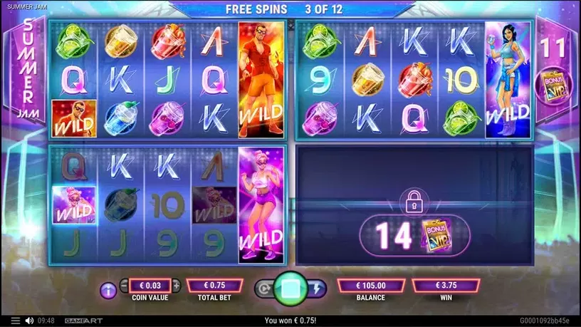 Summer Jam slot screenshot 7