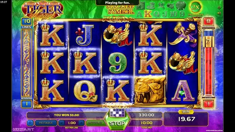 Tiger Heart slot screenshot 4