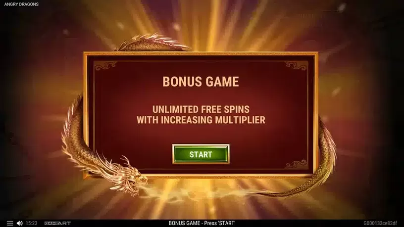 Angry Dragons slot screenshot 4
