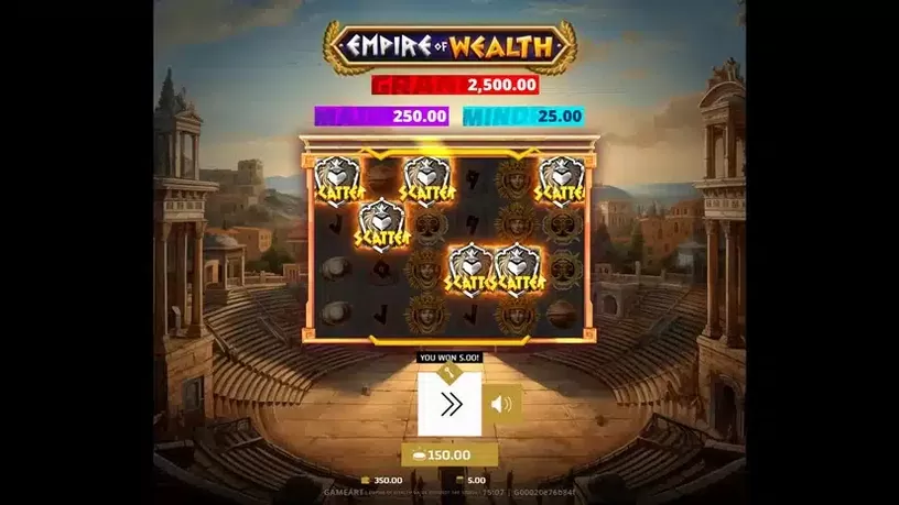 Empire of Wealth slot screenshot 2