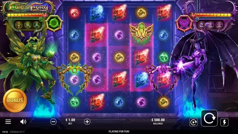 Fate’s Fury slot screenshot 1