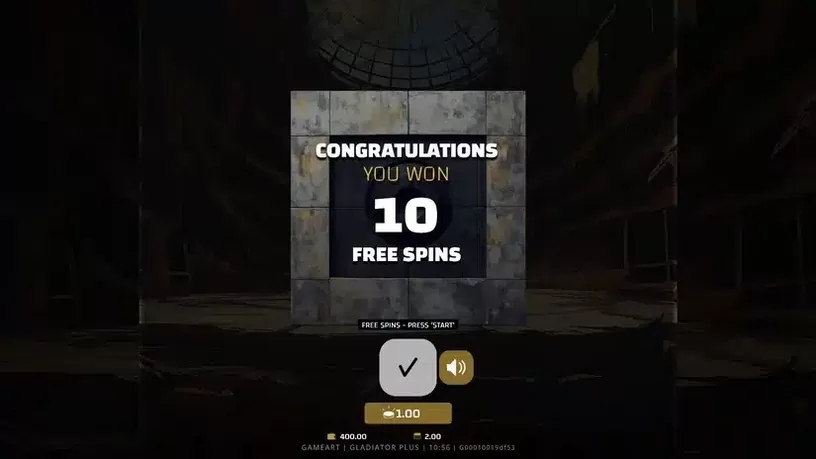 Gladiator+ slot screenshot 3