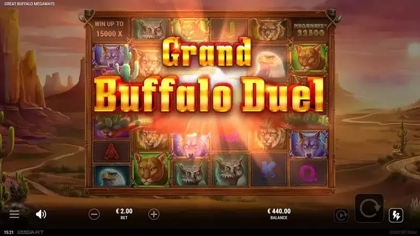 Great Buffalo Megaways slot screenshot 2