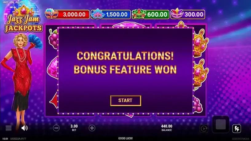 Jazz Jam Jackpots slot screenshot 5