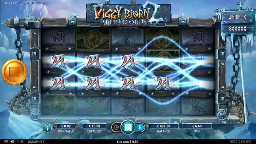 Piggy Bjorn 2 — Winter is Coming slot screenshot 3