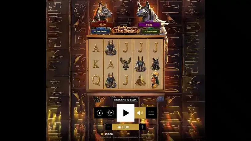 The Way of the Dead slot screenshot 1