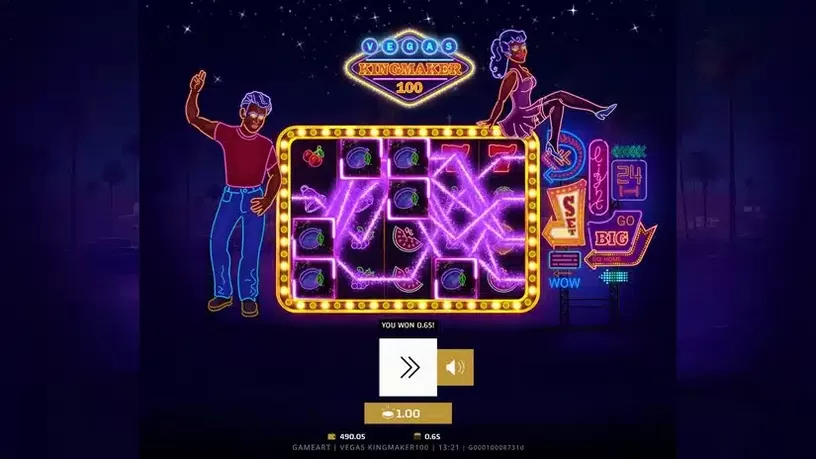 Vegas Kingmaker 100 slot screenshot 4