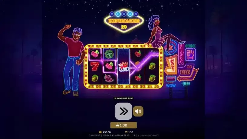 Vegas Kingmaker 20 slot screenshot 5