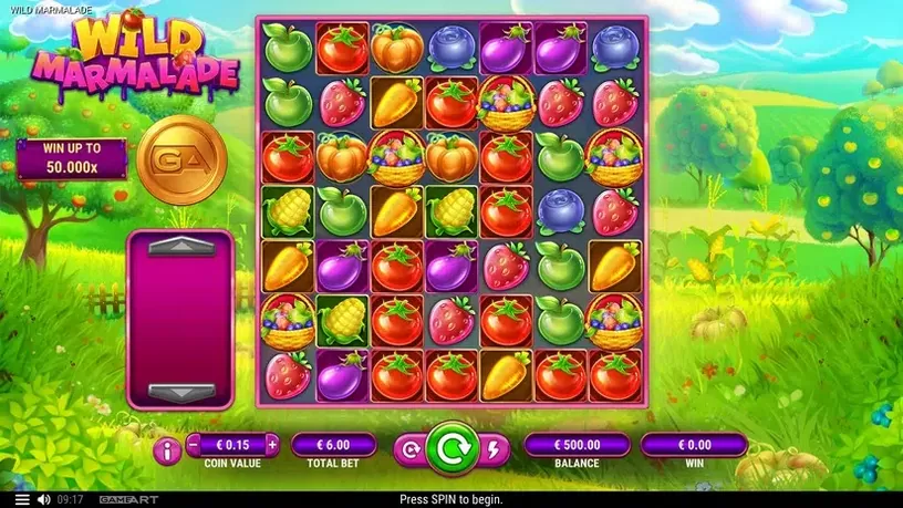Wild Marmalade slot screenshot 1