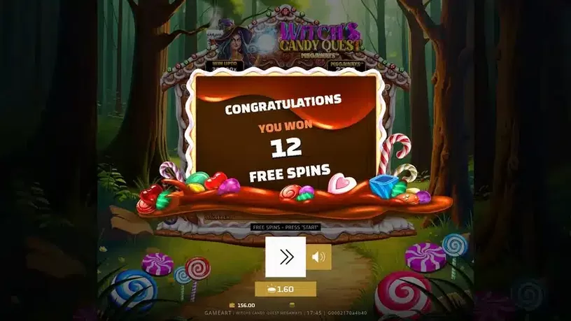 Witch’s Candy Quest Megaways slot screenshot 3