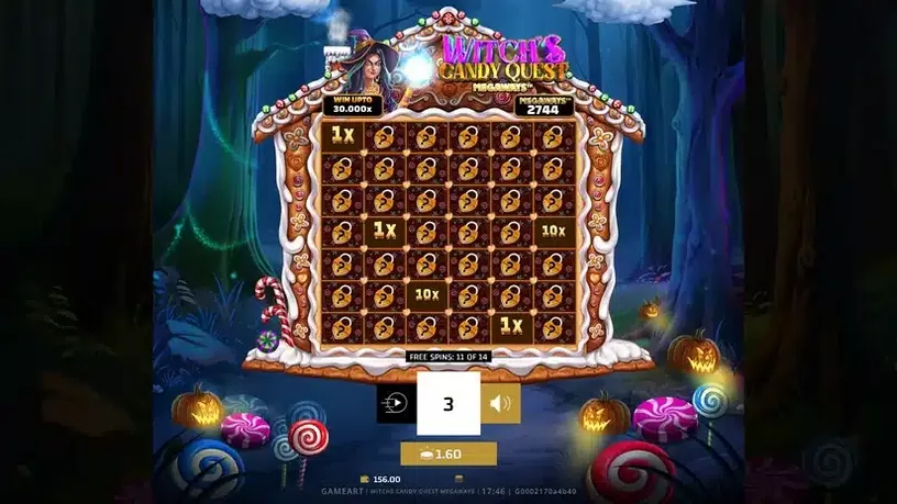 Witch’s Candy Quest Megaways slot screenshot 5