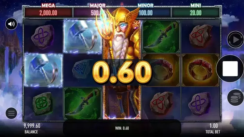 Asgardian God slot screenshot 2