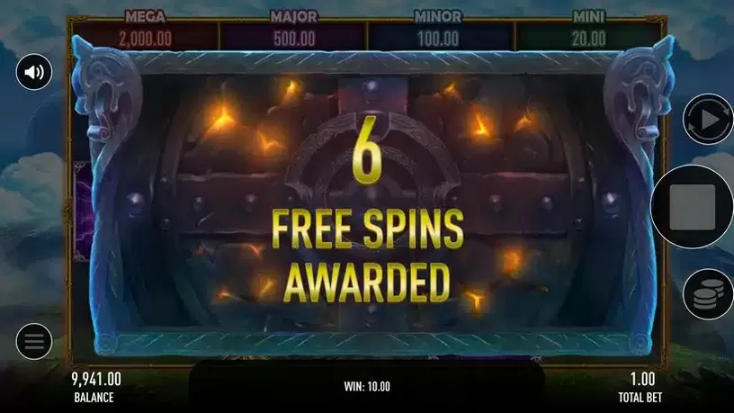 Asgardian God slot screenshot 4