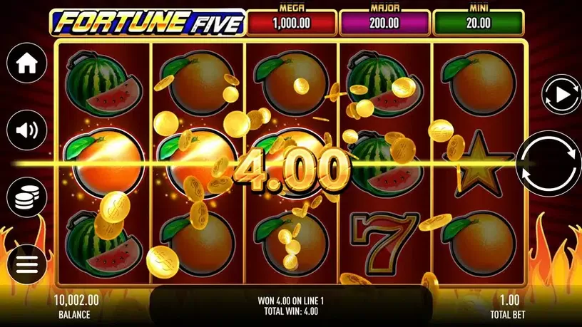 Fortune Five slot screenshot 4