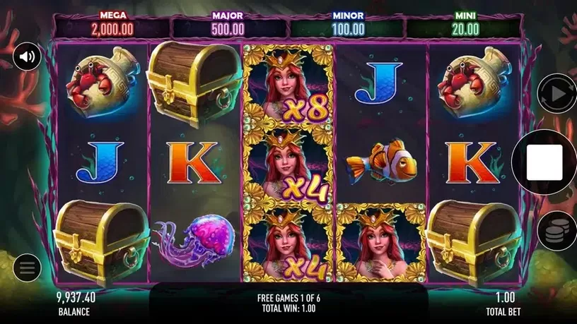 Sea Secret slot screenshot 7