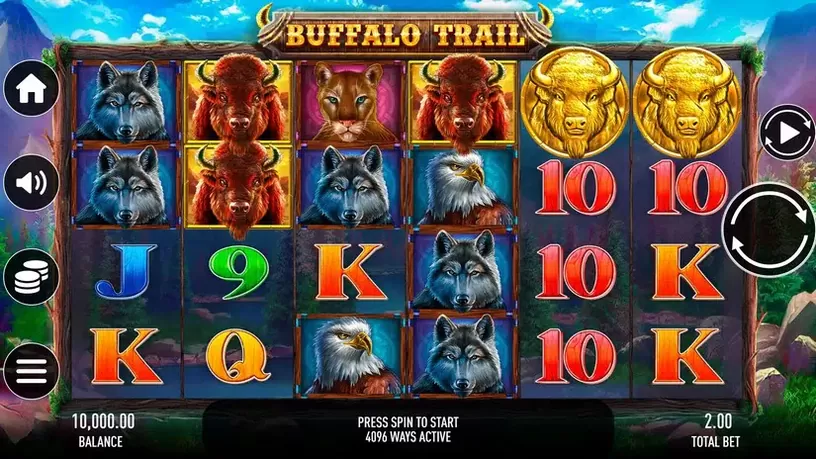 Buffalo Trail slot screenshot 1