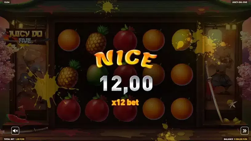 Juicy Do Five slot screenshot 4