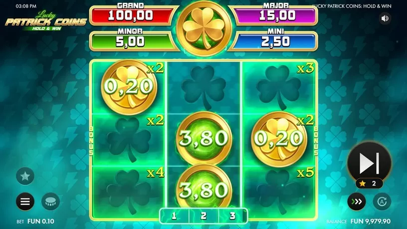 Lucky Patrick Coins: Hold & Win slot screenshot 5