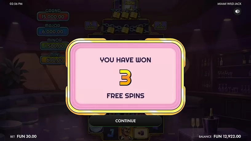 Miami Wild Jack slot screenshot 5