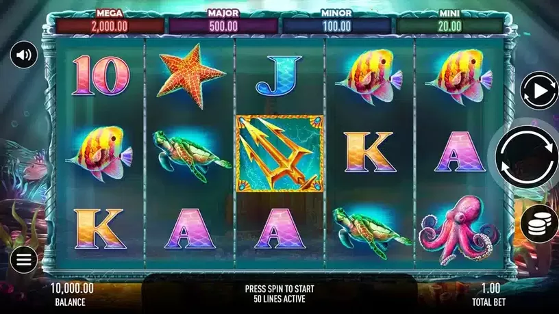 Triton’s Realm slot screenshot 1