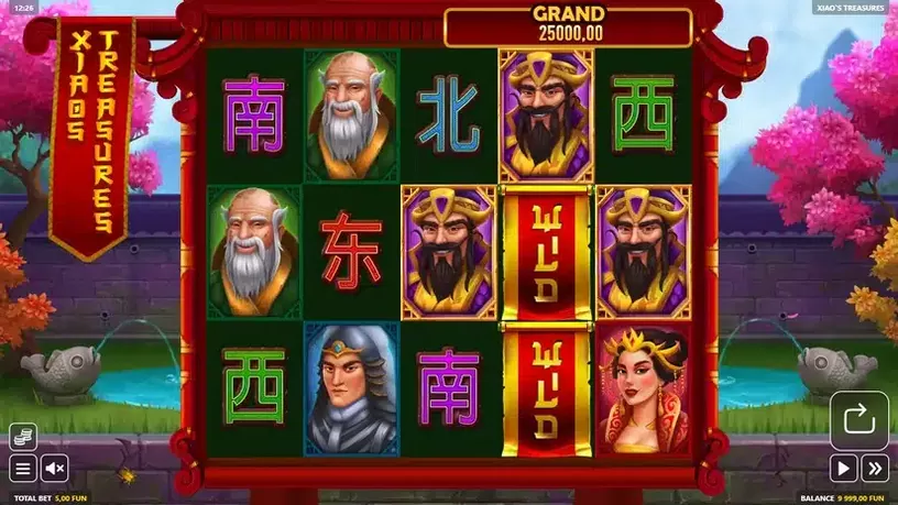 Xiao’s Treasures slot screenshot 1