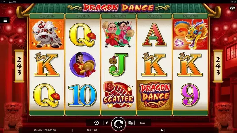 Dragon Dance slot screenshot 1