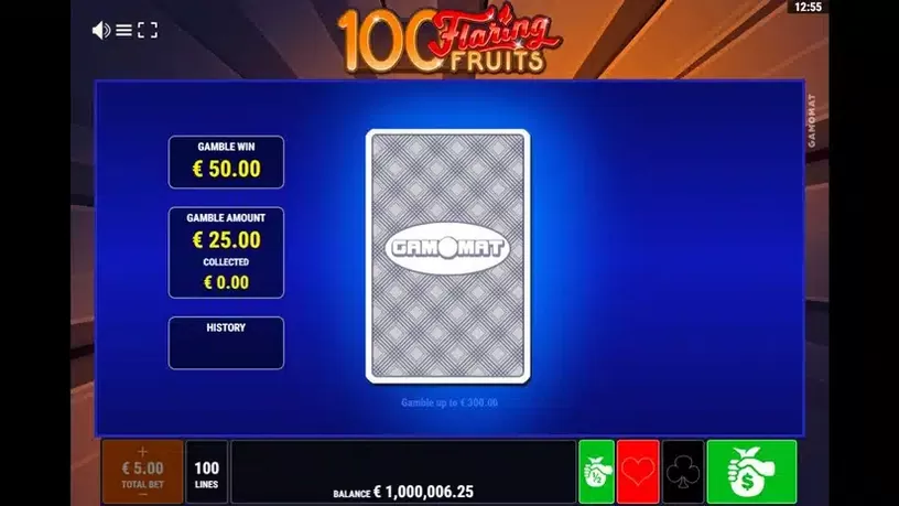 100 Flaring Fruits slot screenshot 4