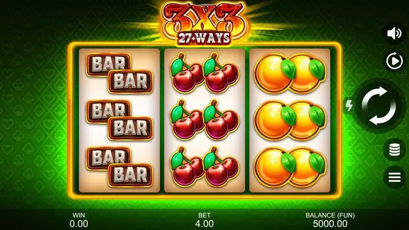 3X3: 27 Ways slot screenshot 1