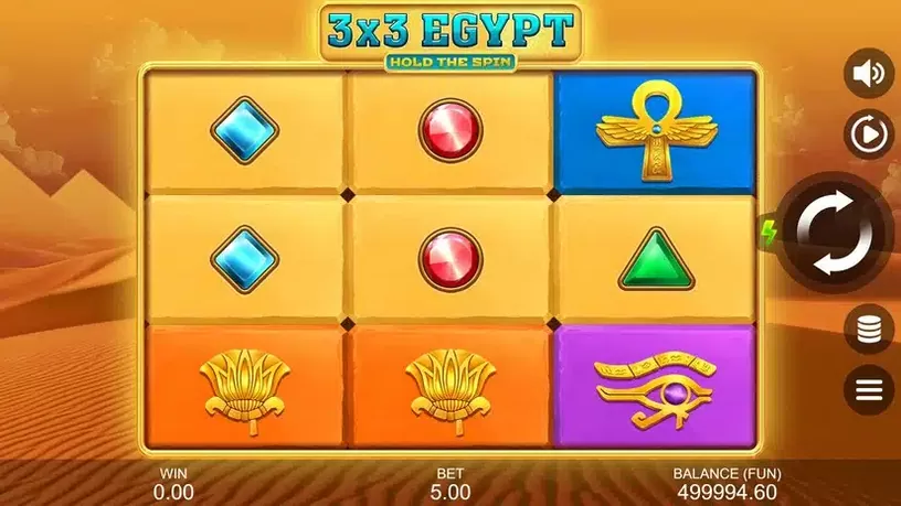 3×3 Egypt: Hold the Spin slot screenshot 1
