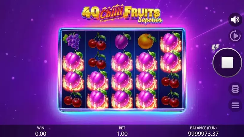 40 Chilli Fruits Superior slot screenshot 4