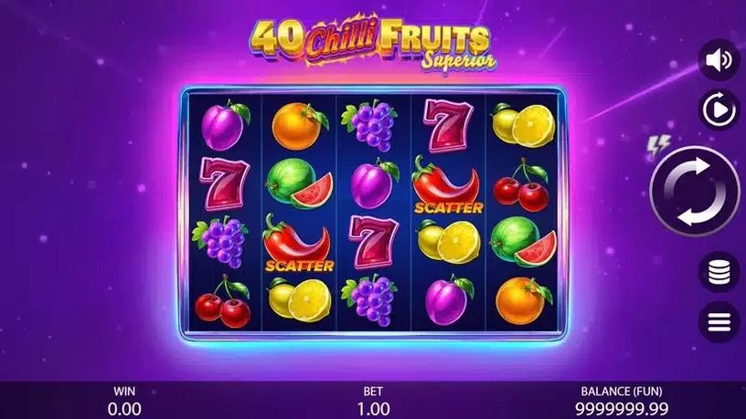 40 Chilli Fruits Superior slot screenshot 1