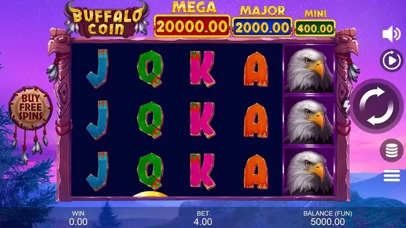 Buffalo Coin: Hold The Spin slot screenshot 1