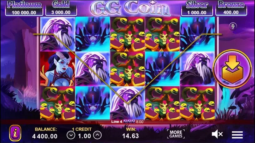 GG Coin: Hold The Spin slot screenshot 2