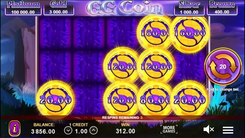 GG Coin: Hold The Spin slot screenshot 4