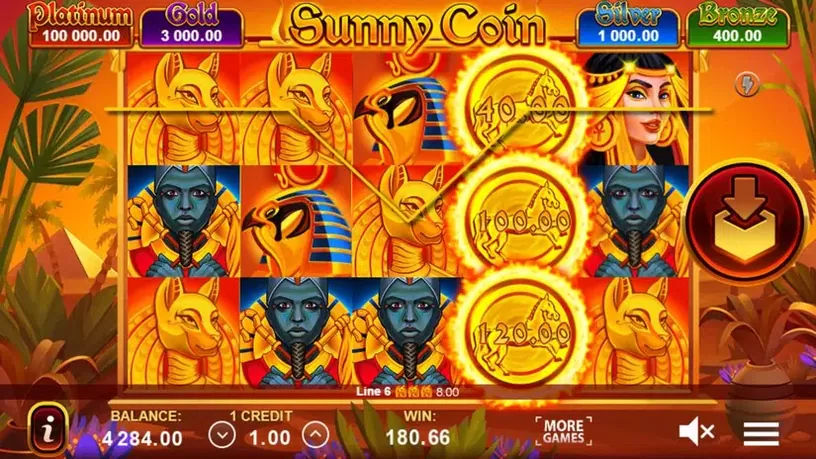 Sunny Coin: Hold The Spin slot screenshot 5