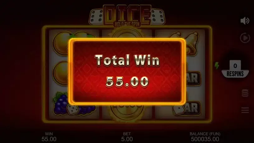 Dice: Hold The Spin slot screenshot 7