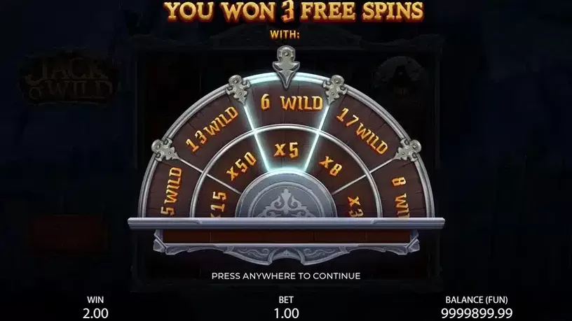 Jack O’Wild slot screenshot 3