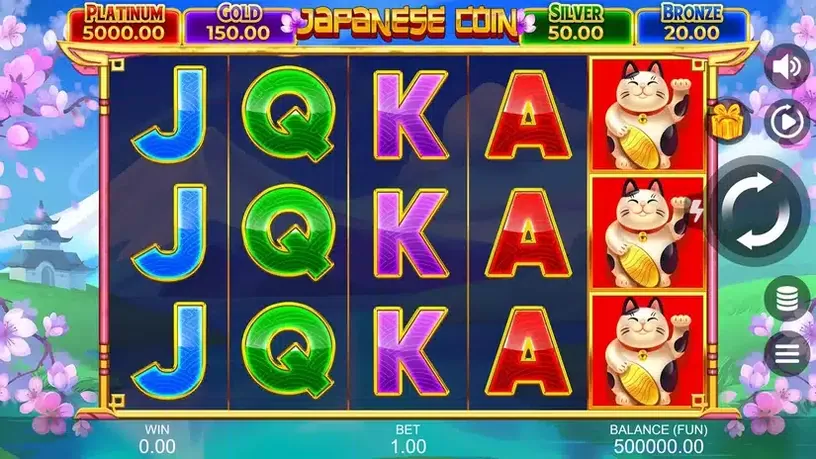 Japanese Coin: Hold The Spin slot screenshot 1
