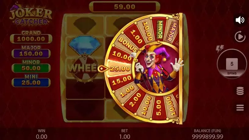 Joker Catcher slot screenshot 5