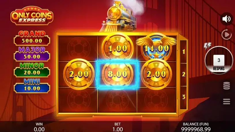 Only Coins Express slot screenshot 5