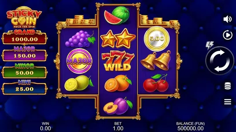 Sticky Coin: Hold The Spin slot screenshot 1