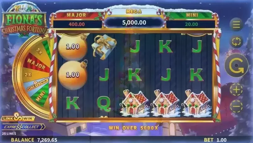 Fiona’s Christmas Fortune slot screenshot 1