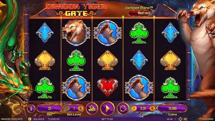 Dragon Tiger Gate slot screenshot 1
