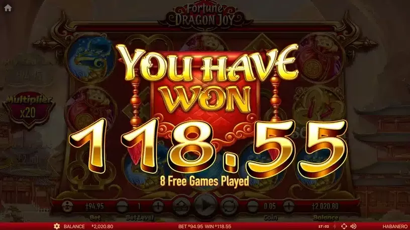 Fortune Dragon Joy slot screenshot 5