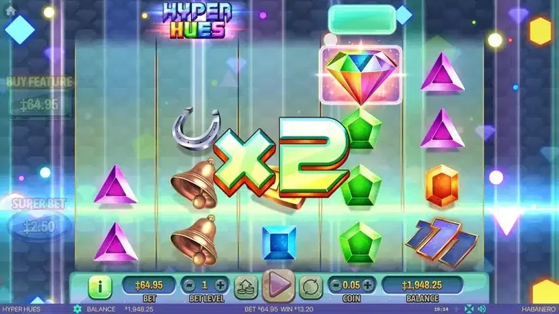 Hyper Hues slot screenshot 5