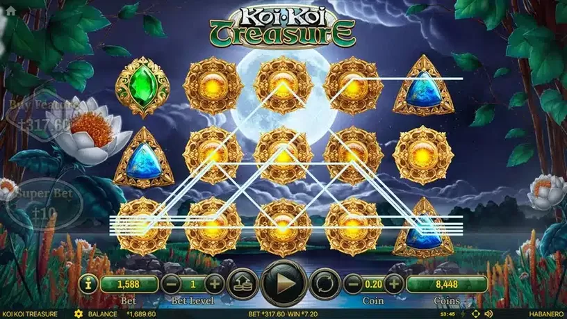 Koi Koi Treasure slot screenshot 5