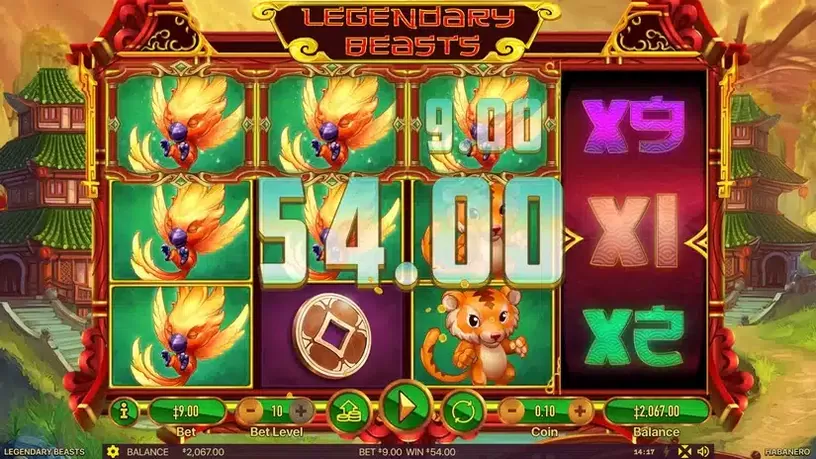 Legendary Beasts slot screenshot 4
